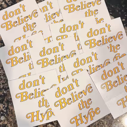 Custom stickers and patches